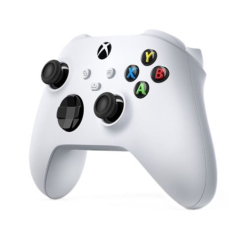 Manette sans fil Microsoft Blanc pour Xbox et PC État correct - Microsoft reconditionné disponible sur Fnac