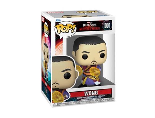 Acheter Figurine Funko Pop Doctor Strange in the Multiverse of Madness Wong État correct - 11,86 € Figurine Funko Pop Doctor Strange in the Multiverse of Madness Wong État correct - Funko reconditionné disponible sur Fnac