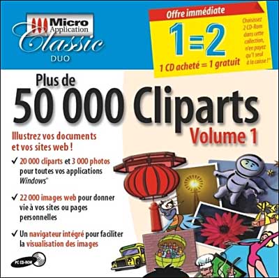 Acheter Plus de 50 000 Cliparts volume 1 État correct - 13,00 € Plus de 50 000 Cliparts volume 1 État correct - Avanquest reconditionné disponible sur Fnac