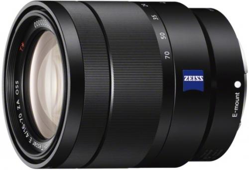 Objectif hybride Sony Vario Tessar T*E 16-70mm f/4 ZA OSS Zeiss État correct - Sony reconditionné (offre indisponible)