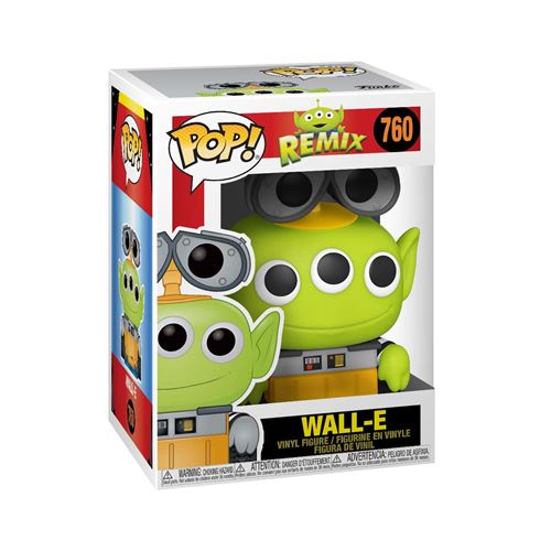 Figurine Funko Pop Pixar Alien Remix Wall-E État correct - Funko reconditionné disponible sur Fnac
