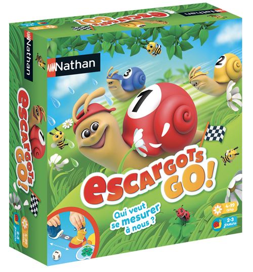 Jeu de société Nathan Escargots Go État correct - N/A reconditionné disponible sur Fnac