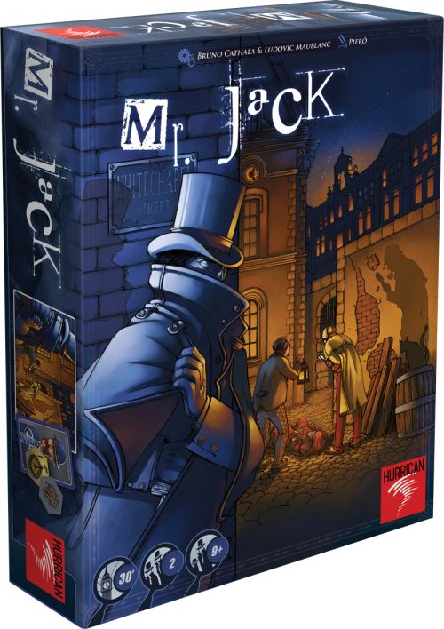 Jeu de stratégie et de déduction Asmodée Mr Jack London État correct - Asmodee reconditionné disponible sur Fnac