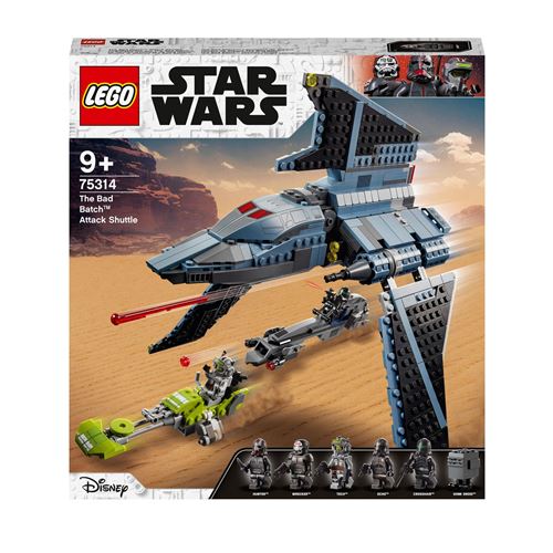 LEGO® Star Wars™ 75314 La Navette d’Attaque du Bad Batch™  - LEGO Star Wars reconditionné disponible sur Fnac