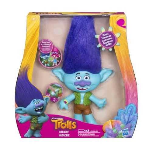 Figurine musicale Trolls Branch 22 cm État correct - Trolls reconditionné disponible sur Fnac