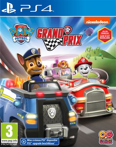 Pat Patrouille : Grand Prix PS4 État correct - Bandai Namco reconditionné disponible sur Fnac