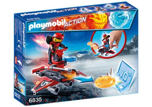 Acheter Playmobil Action 6835 Androïde de feu avec lance-disques État correct - 34,00 € Playmobil Action 6835 Androïde de feu avec lance-disques État correct - Playmobil reconditionné disponible sur Fnac