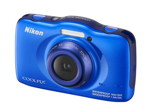 Compact Nikon Coolpix S32 bleu État correct - Nikon reconditionné disponible sur Fnac