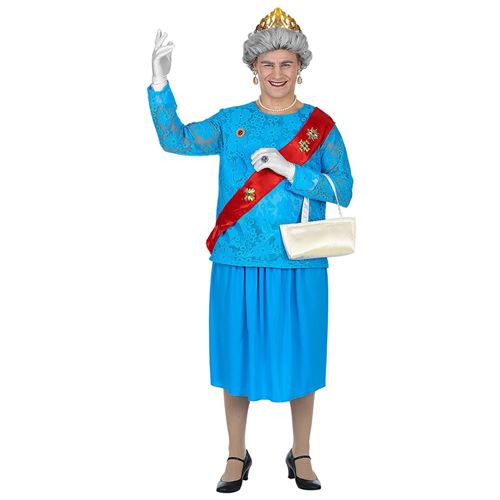 déguisement reine d'angleterre homme - m/l - bleu - widmann 85863 État correct - N/A reconditionné disponible sur Fnac
