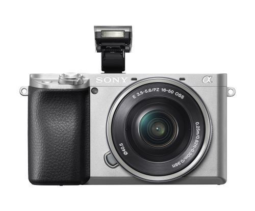 Appareil photo hybride Sony Alpha 6100 Argent + Objectif Sony E PZ 16-50 mm f/3.5-5.6 OSS État correct - Sony reconditionné disponible sur Fnac