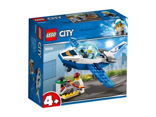 Acheter LEGO® City Police 60206 Le jet de patrouille de la police État correct - 16,00 € LEGO® City Police 60206 Le jet de patrouille de la police État correct - Lego reconditionné disponible sur Fnac