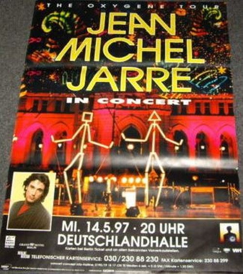 Jean-Michel JARRE - 85x120 cm - AFFICHE / POSTER État correct - N/A reconditionné disponible sur Fnac