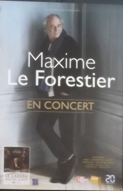 Maxime LEFORESTIER - 40x60 cm - AFFICHE / POSTER État correct - N/A reconditionné disponible sur Fnac