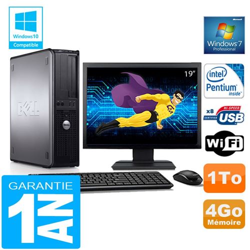 Acheter Pc dell 780 dt intel e5300 ram 4go disque 1 to wifi w7 ecran 19' État correct - 179,00 € Pc dell 780 dt intel e5300 ram 4go disque 1 to wifi w7 ecran 19' État correct - Dell reconditionné disponible sur Fnac
