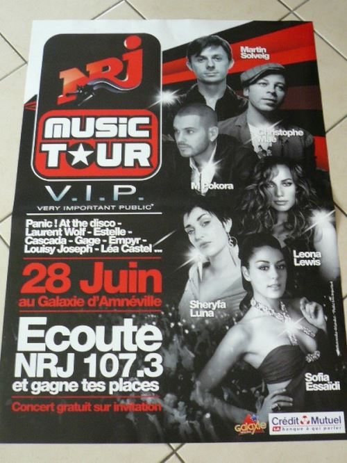 M. POKORA - Christophe MAE - 60x80 cm - AFFICHE / POSTER État correct - N/A reconditionné disponible sur Fnac