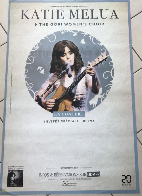 Acheter Katie MELUA - & the Gori Women's Choir + Keeva - AFFICHE État correct - 22,99 € Katie MELUA - & the Gori Women's Choir + Keeva - AFFICHE État correct - N/A reconditionné disponible sur Fnac