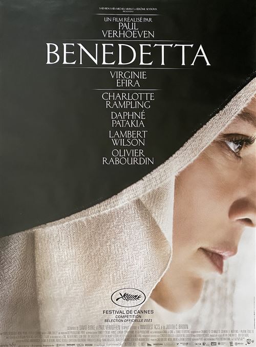 Affiche de Cinéma Originale - Benedetta - 2021 - Virginie Efira - 120x160cm État correct - N/A reconditionné disponible sur Fnac
