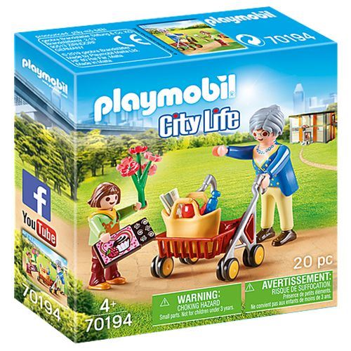 Acheter Playmobil City Life 70194 Petite fille et grand-mère État correct - 17,92 € Playmobil City Life 70194 Petite fille et grand-mère État correct - Playmobil reconditionné disponible sur Fnac