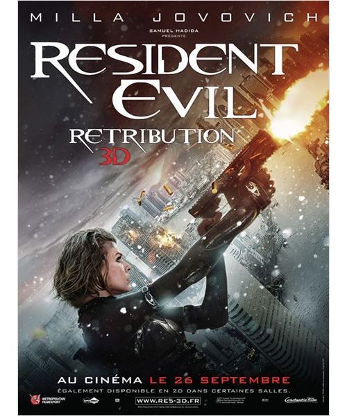 Resident Evil: Retribution AFFICHE CINEMA ORIGINALE État correct - N/A reconditionné disponible sur Fnac