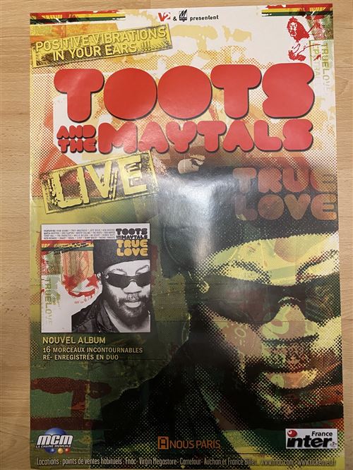 Toots and the Maytales - True Love - 40x60cm - Affiche État correct - N/A reconditionné disponible sur Fnac