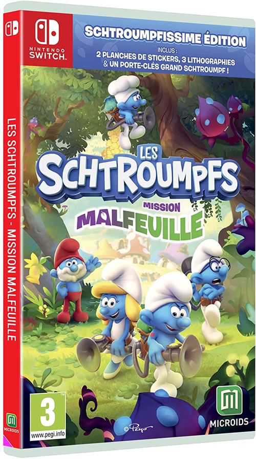 Acheter Les Schtroumpfs Mission Malfeuille Nintendo Switch Edition Schtroumpfissime État correct - 16,25 € Les Schtroumpfs Mission Malfeuille Nintendo Switch Edition Schtroumpfissime État correct - Microids Distribution reconditionné disponible sur Fnac