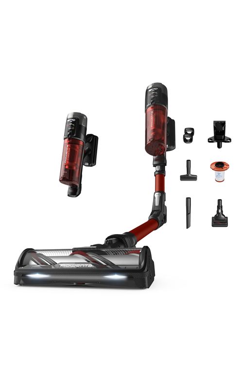Aspirateur balai sans fil Rowenta X-Force Flex 13.60 Animaux RH9A73WO 380 W Rouge État correct - Rowenta reconditionné disponible sur Fnac