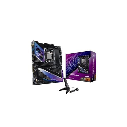 Carte mère - ASROCK X870E Nova WiFi (AM5) État correct - N/A reconditionné disponible sur Fnac