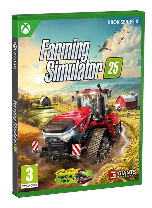 Farming Simulator 25 Xbox Series X État correct - Koch Media reconditionné disponible sur Fnac