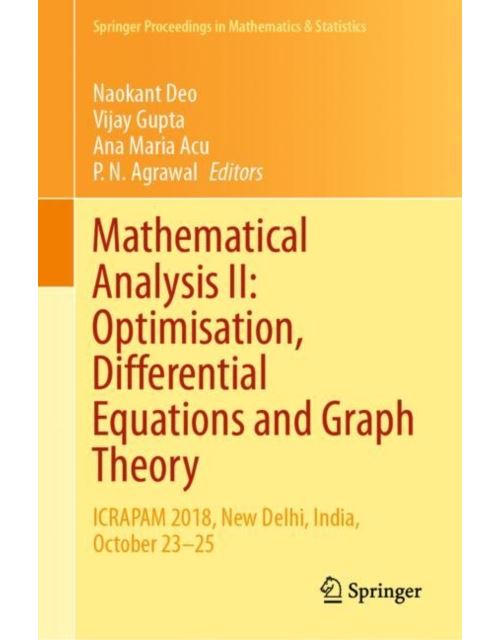Acheter Mathematical Analysis II: Optimisation; Differential Equations and Graph Theory État correct - 154,99 € Mathematical Analysis II: Optimisation; Differential Equations and Graph Theory État correct - N/A reconditionné disponible sur Fnac