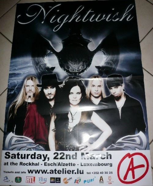 NIGHTWISH - 70x100 cm - AFFICHE / POSTER État correct - N/A reconditionné disponible sur Fnac