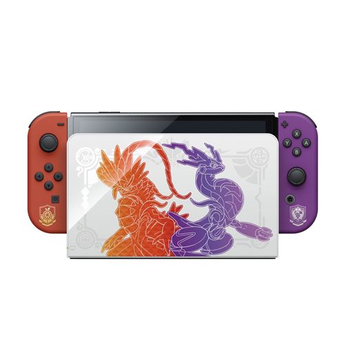 Console Nintendo Switch Modèle OLED Edition Pokémon Ecarlate & Pokémon Violet État correct - Nintendo reconditionné disponible sur Fnac