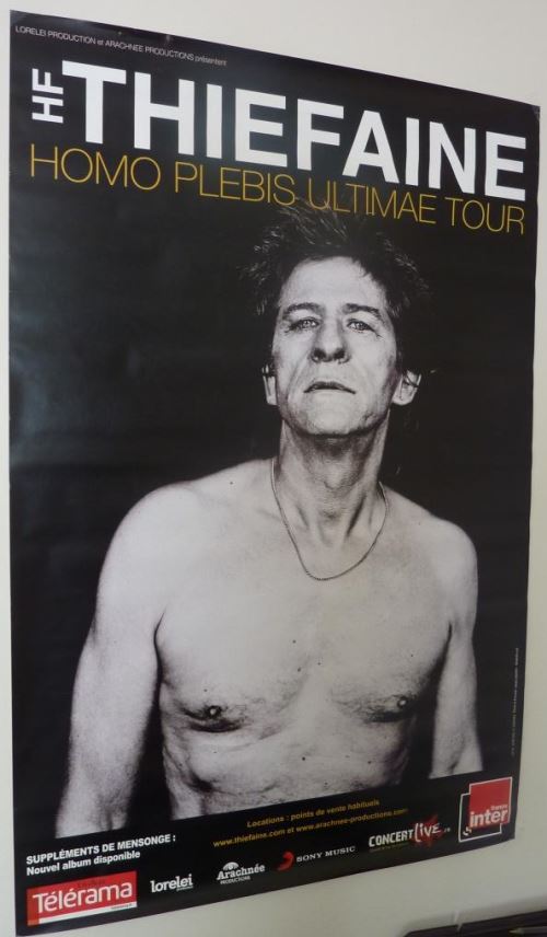 Thiefaine - 80x120 cm - AFFICHE / POSTER État correct - N/A reconditionné disponible sur Fnac