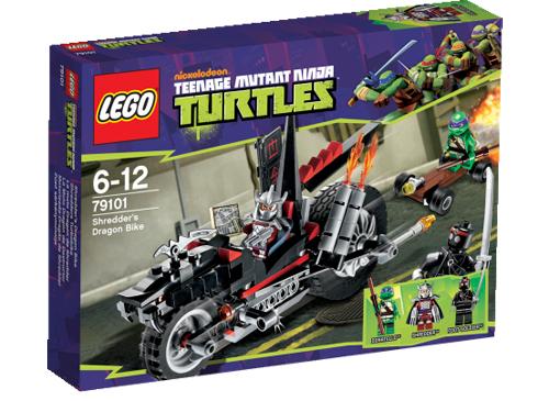 LEGO® Tortues Ninja 79101 La moto Dragon de Shredder État correct - Lego reconditionné disponible sur Fnac