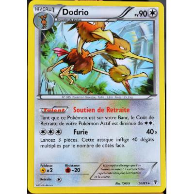 carte Pokémon 56/83 Dodrio 90 PV État correct - Pokémon reconditionné disponible sur Fnac