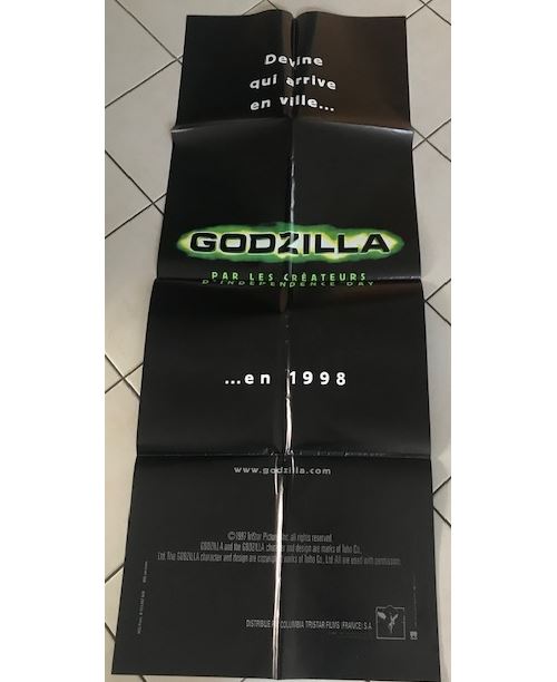 Godzilla - AFFICHE CINEMA ORIGINALE État correct - N/A reconditionné disponible sur Fnac