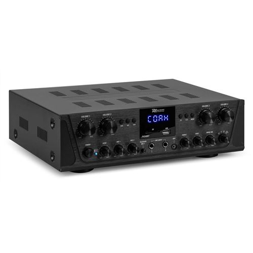 Acheter Power Dynamics PV240BT Amplificateur audio 4 zones - 4x100 Watts, Technologie sans fil 4.2 BT, Lecteur USB et SD État correct - 135,15 € Power Dynamics PV240BT Amplificateur audio 4 zones - 4x100 Watts, Technologie sans fil 4.2 BT, Lecteur USB et SD État correct - N/A reconditionné disponible sur Fnac