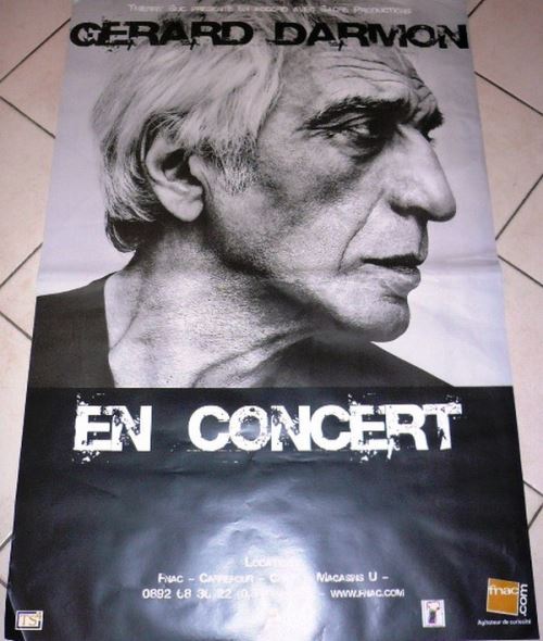 Gérard DARMON - 80x120 cm - AFFICHE / POSTER État correct - N/A reconditionné disponible sur Fnac