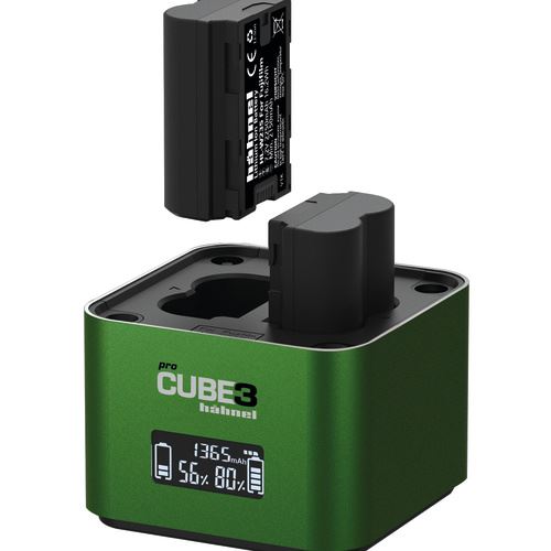 Chargeur double Hähnel ProCube3 pour batterie Fujifilm NP-W126/S et NP-W235 Vert État correct - Hähnel reconditionné disponible sur Fnac