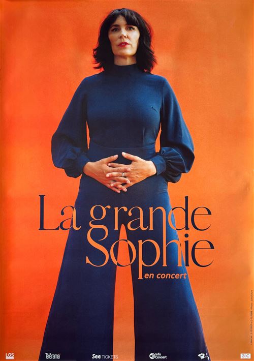 Affiche - La Grande Sophie - En Concert 2023 - 68x98cm État correct - N/A reconditionné disponible sur Fnac