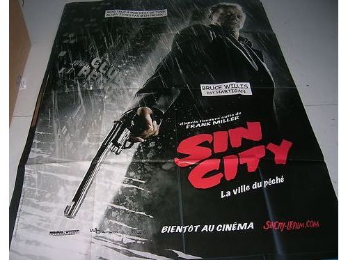 Sin City AFFICHE CINEMA ORIGINALE État correct - N/A reconditionné disponible sur Fnac