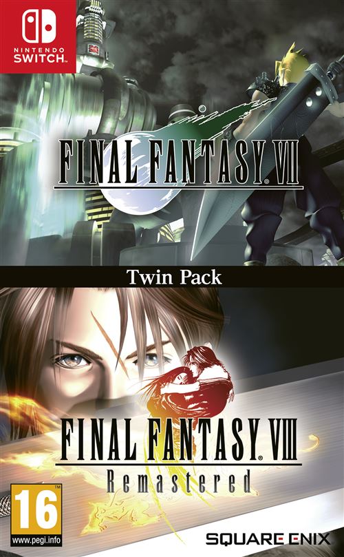 Final Fantasy VII & Final Fantasy VIII Remastered Double Pack Nintendo Switch État correct - Bandai Namco reconditionné disponible sur Fnac