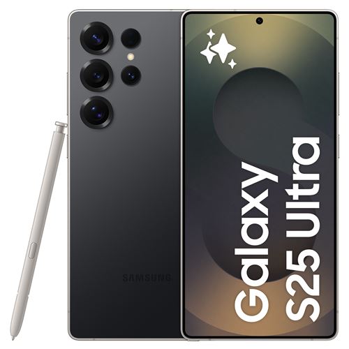 Smartphone Samsung Galaxy S25 Ultra 6,9"" 5G Nano SIM 256 Go Noir Titane