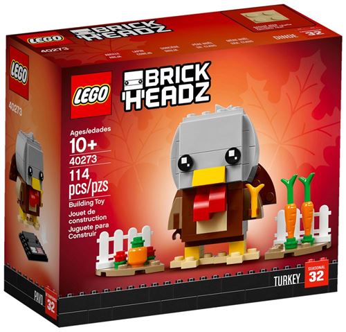 LEGO® BrickHeadz™ 40273 La dinde de Thanksgiving État correct - N/A reconditionné disponible sur Fnac