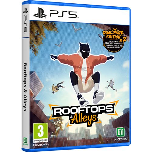 Acheter Rooftops & Alleys: The Parkour Game Dual Pack Edition PS5 État correct - 29,32 € Rooftops & Alleys: The Parkour Game Dual Pack Edition PS5 État correct - Microids Distribution reconditionné disponible sur Fnac
