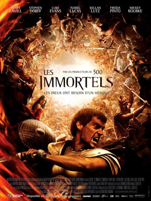 Les Immortels AFFICHE CINEMA ORIGINALE État correct - N/A reconditionné disponible sur Fnac