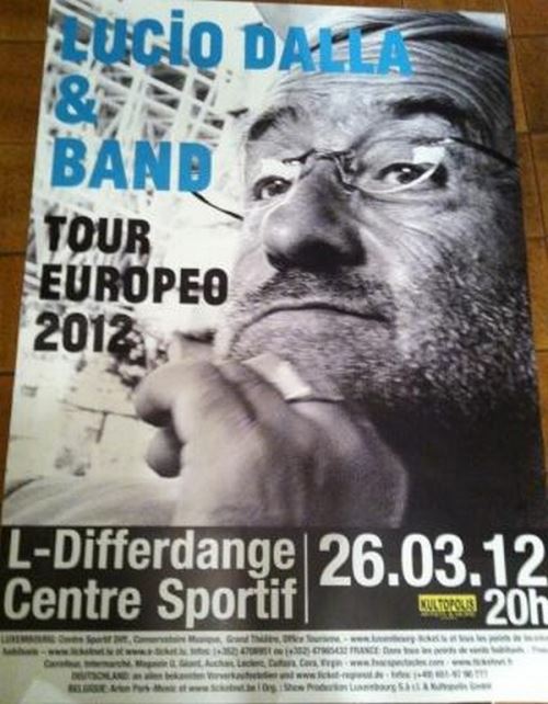 Lucio DALLA & band - 80x120 cm - AFFICHE / POSTER État correct - N/A reconditionné disponible sur Fnac