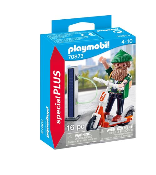 Playmobil Special Plus 70873 Hipster avec trottinette électrique - État correct Playmobil sur Fnac