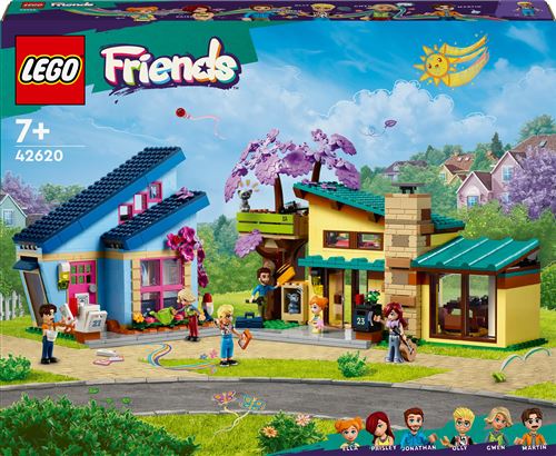 LEGO® Friends 42620 Les maisons familiales d’Olly et de Paisley État correct - LEGO Friends reconditionné disponible sur Fnac