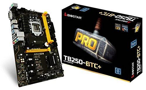 Acheter BIOSTAR TB250-BTC+ 8 GPU SUPPORT LGA 1151 Core i7/i5/i3 LGA1151 Intel B250 DDR4 État correct - 25,90 € BIOSTAR TB250-BTC+ 8 GPU SUPPORT LGA 1151 Core i7/i5/i3 LGA1151 Intel B250 DDR4 État correct - Biostar reconditionné disponible sur Fnac