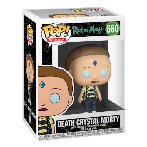 Figurine Funko Pop Animation Rick et Morty Death Crystal Morty État correct - Funko reconditionné disponible sur Fnac